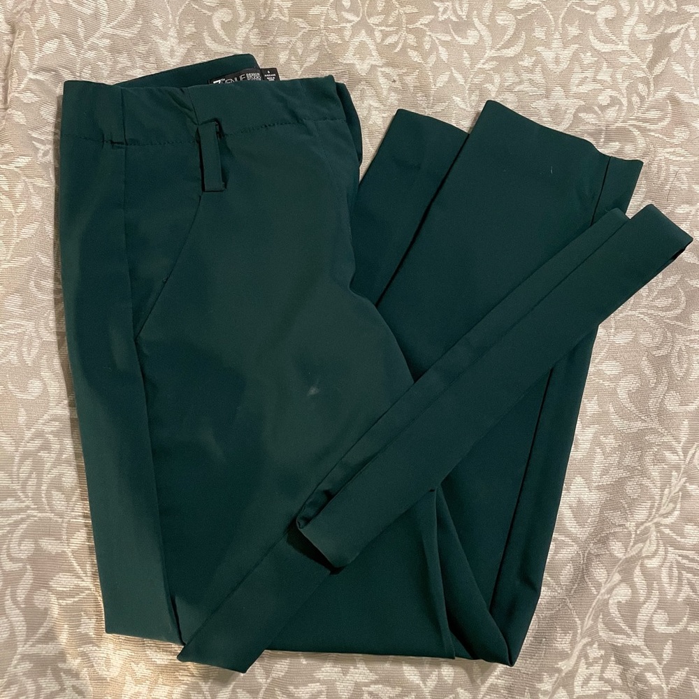 Emerald green dress pants